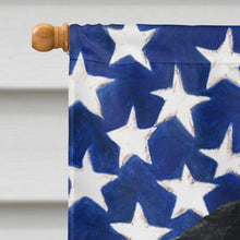 Load image into Gallery viewer, USA American Flag with Gordon Setter Flag Canvas House Size