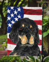 Load image into Gallery viewer, USA American Flag with Gordon Setter Garden Flag – Decorative Outdoor Yard Flag