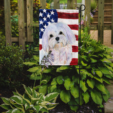 Load image into Gallery viewer, USA American Flag with Maltese Garden Flag – Decorative Outdoor Yard Flag