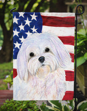 Load image into Gallery viewer, USA American Flag with Maltese Garden Flag – Decorative Outdoor Yard Flag