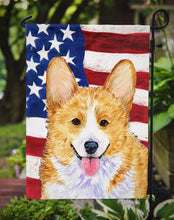 Load image into Gallery viewer, USA American Flag with Corgi Garden Flag – Decorative Outdoor Yard Flag