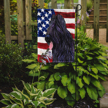 Load image into Gallery viewer, USA American Flag with Briard Garden Flag – Decorative Outdoor Yard Flag