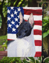 Load image into Gallery viewer, USA American Flag with Rat Terrier Garden Flag – Decorative Outdoor Yard Flag