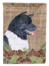 Load image into Gallery viewer, Akita Flag Canvas House Size