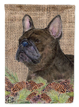 Load image into Gallery viewer, French Bulldog Flag Canvas House Size