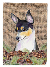 Load image into Gallery viewer, Fox Terrier Garden Flag – Decorative Outdoor Yard Flag