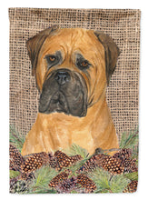 Load image into Gallery viewer, Bullmastiff Flag Canvas House Size