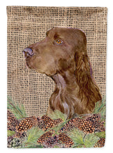 Load image into Gallery viewer, Field Spaniel Garden Flag – Decorative Outdoor Yard Flag