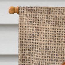 Load image into Gallery viewer, Fox Terrier Flag Canvas House Size