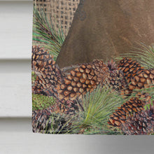 Load image into Gallery viewer, Doberman Flag Canvas House Size