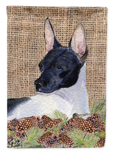 Load image into Gallery viewer, Rat Terrier Garden Flag – Decorative Outdoor Yard Flag