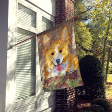 Load image into Gallery viewer, Corgi Flag Canvas House Size