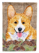 Load image into Gallery viewer, Corgi Flag Canvas House Size