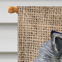 Load image into Gallery viewer, Keeshond Flag Canvas House Size