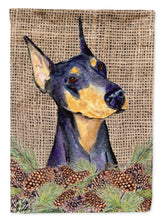 Load image into Gallery viewer, Doberman Garden Flag – Decorative Outdoor Yard Flag