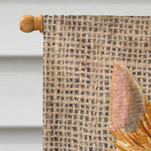 Load image into Gallery viewer, Norwich Terrier Flag Canvas House Size