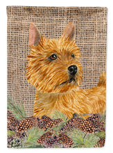 Load image into Gallery viewer, Norwich Terrier Garden Flag – Decorative Outdoor Yard Flag
