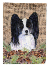 Load image into Gallery viewer, Papillon Garden Flag – Decorative Outdoor Yard Flag