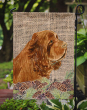 Load image into Gallery viewer, Sussex Spaniel Garden Flag – Decorative Outdoor Yard Flag