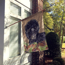 Load image into Gallery viewer, Affenpinscher Flag Canvas House Size