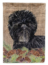 Load image into Gallery viewer, Affenpinscher Flag Canvas House Size