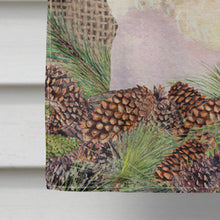 Load image into Gallery viewer, Bichon Frise Flag Canvas House Size