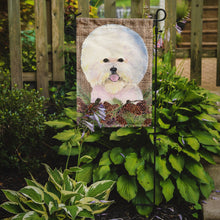 Load image into Gallery viewer, Bichon Frise Garden Flag – Decorative Outdoor Yard Flag