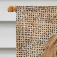 Load image into Gallery viewer, Curly Coated Retriever Flag Canvas House Size