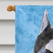Load image into Gallery viewer, Schnauzer Flag Canvas House Size