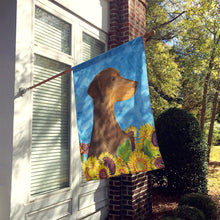 Load image into Gallery viewer, Doberman Flag Canvas House Size
