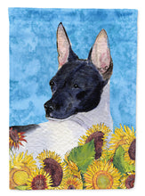 Load image into Gallery viewer, Rat Terrier Garden Flag – Decorative Outdoor Yard Flag