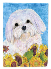 Load image into Gallery viewer, Maltese Garden Flag – Decorative Outdoor Yard Flag