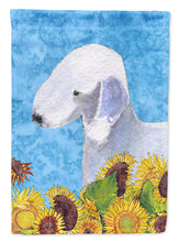 Load image into Gallery viewer, Bedlington Terrier Flag Canvas House Size