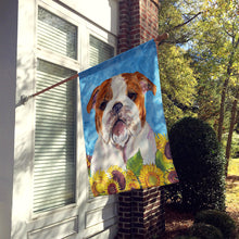 Load image into Gallery viewer, Bulldog English Flag Canvas House Size