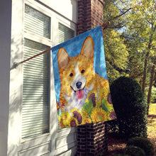 Load image into Gallery viewer, Corgi Flag Canvas House Size