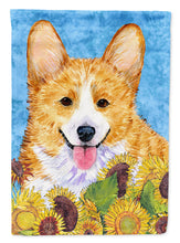 Load image into Gallery viewer, Corgi Flag Canvas House Size