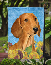 Load image into Gallery viewer, Dachshund Garden Flag – Decorative Outdoor Yard Flag