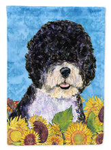 Load image into Gallery viewer, Portuguese Water Dog Garden Flag – Decorative Outdoor Yard Flag