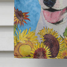 Load image into Gallery viewer, Bull Terrier Flag Canvas House Size