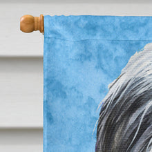 Load image into Gallery viewer, Bearded Collie Flag Canvas House Size