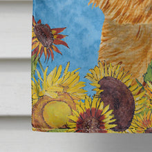 Load image into Gallery viewer, Norwich Terrier Flag Canvas House Size