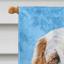 Load image into Gallery viewer, Clumber Spaniel Flag Canvas House Size