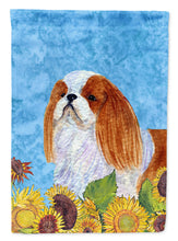 Load image into Gallery viewer, English Toy Spaniel Garden Flag – Decorative Outdoor Yard Flag
