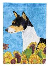 Load image into Gallery viewer, Basenji Flag Canvas House Size