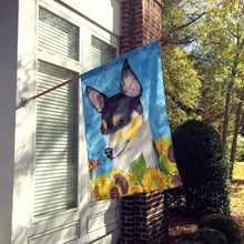 Load image into Gallery viewer, Fox Terrier Flag Canvas House Size