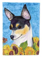 Load image into Gallery viewer, Fox Terrier Garden Flag – Decorative Outdoor Yard Flag