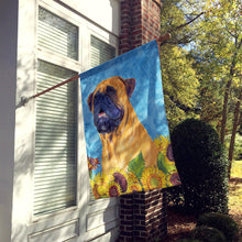 Load image into Gallery viewer, Bullmastiff Flag Canvas House Size
