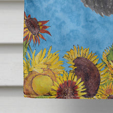 Load image into Gallery viewer, Schnauzer Flag Canvas House Size