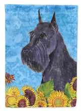 Load image into Gallery viewer, Schnauzer Garden Flag – Decorative Outdoor Yard Flag