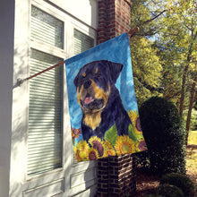 Load image into Gallery viewer, Rottweiler Flag Canvas House Size